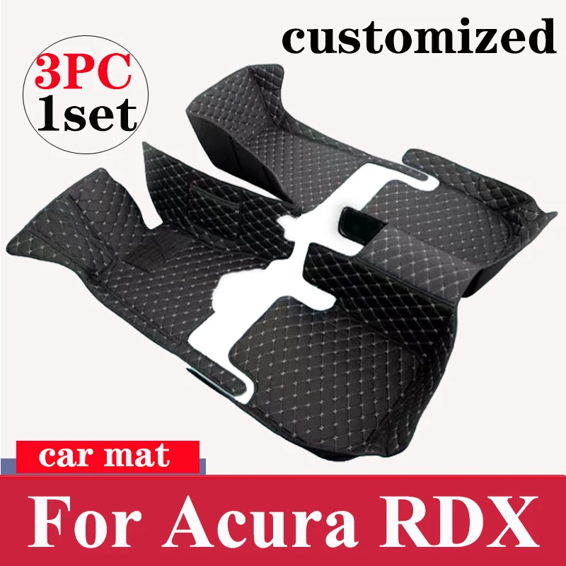 

Автомобильные коврики LHD для Acura RDX 2018 2017 2016 2015 2014 2013 2012 2011 2010 аксессуары для автомобильного интерьера водонепроницаемые кожаные коврики