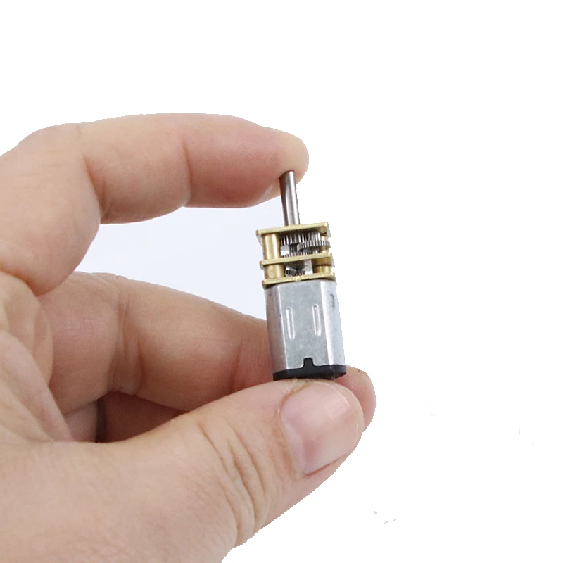 Флуоресцентный двигатель 3/6/12 В, двигатель прямого и обратного тока с низкой скоростью, бесшумный микро-двигатель с 39 об/мин до 3000 об/мин для двигателя «сделай сам»