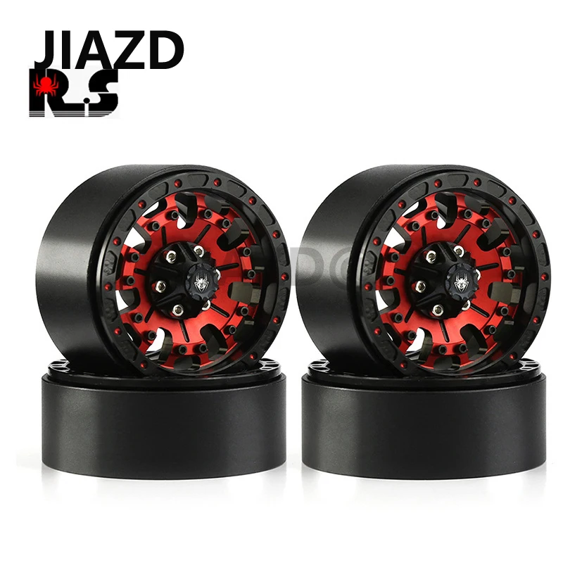 

4 шт. 1,9 металлическая ступица обода колеса для 1/10 Hsp Redcat Rc4wd WRAITH Tamiya Axial SCX10 D90 HPI радиоуправляемая Автомобильная запасная часть TRX4 R98