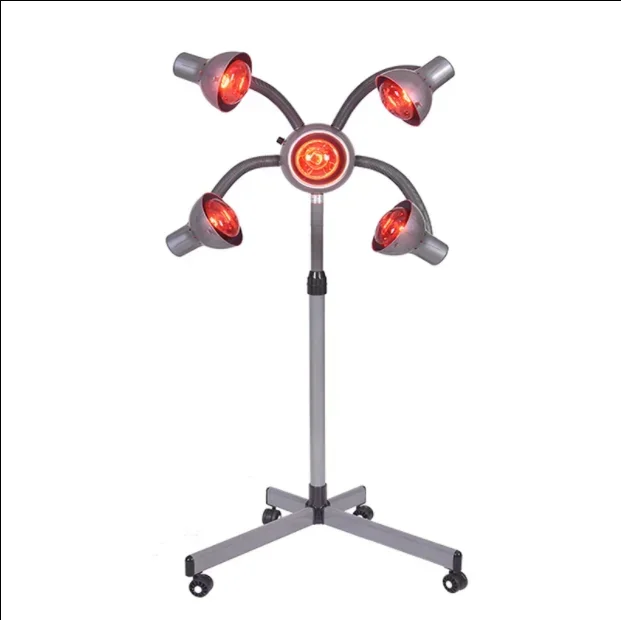 Syntetyczny grzejnik fryzjerski na podczerwień z pięcioma głowicami maszyna grzewcza suszarka do włosów pielęgnacja trwałej ondulacji zimnej