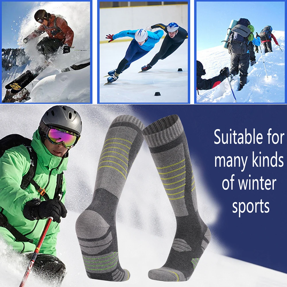 Зимние хлопковые теплые носки для мужчин и женщин