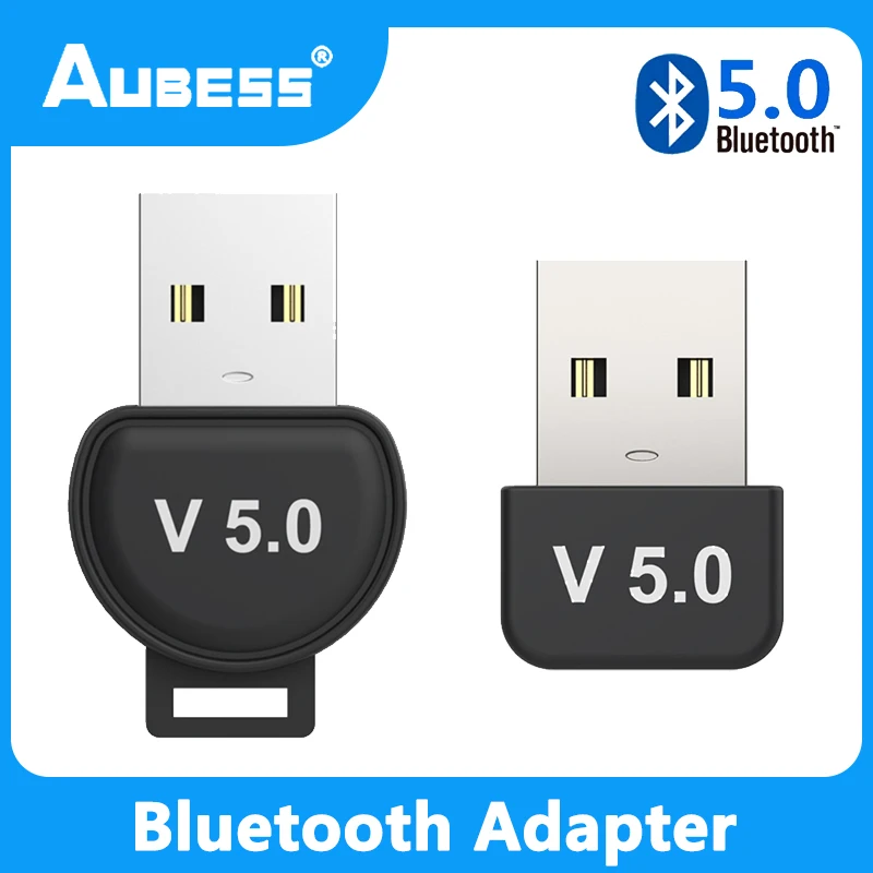 

USB Bluetooth 5,0 PC адаптер, аудиоприемник, передатчик для ноутбука, компьютера, клавиатуры, наушников, мыши, динамика, принтера