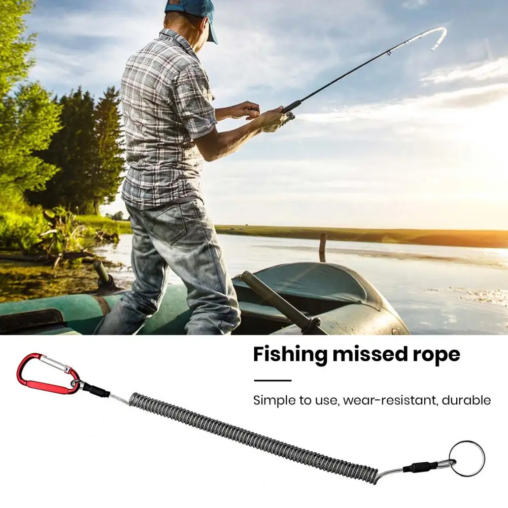 

1 Set Fishing Hook Rope Flexibility Fish Control Wire High Stretch Fishing Release Rod Rope Outdoor Fishing