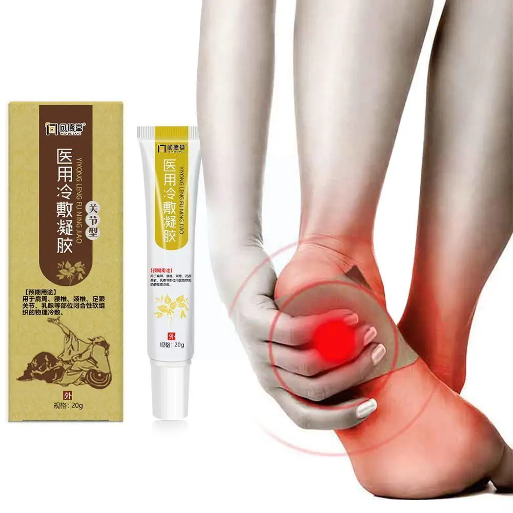 

Foot Joint Pain Cold-compress Gel Herb Cream Long Standing Treat Pain Effectly Spurs Relief Heel Bone Sore Care P5m3