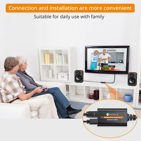 Neoteck Цифро-аналоговый конвертер SPDIF в RCA