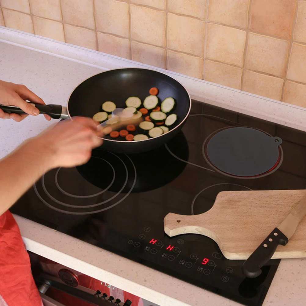 

2 Pcs Silicone Mats Insulation Pads Oil-proof Countertop Induction Cooktop Cooker Pot -resistant Grill