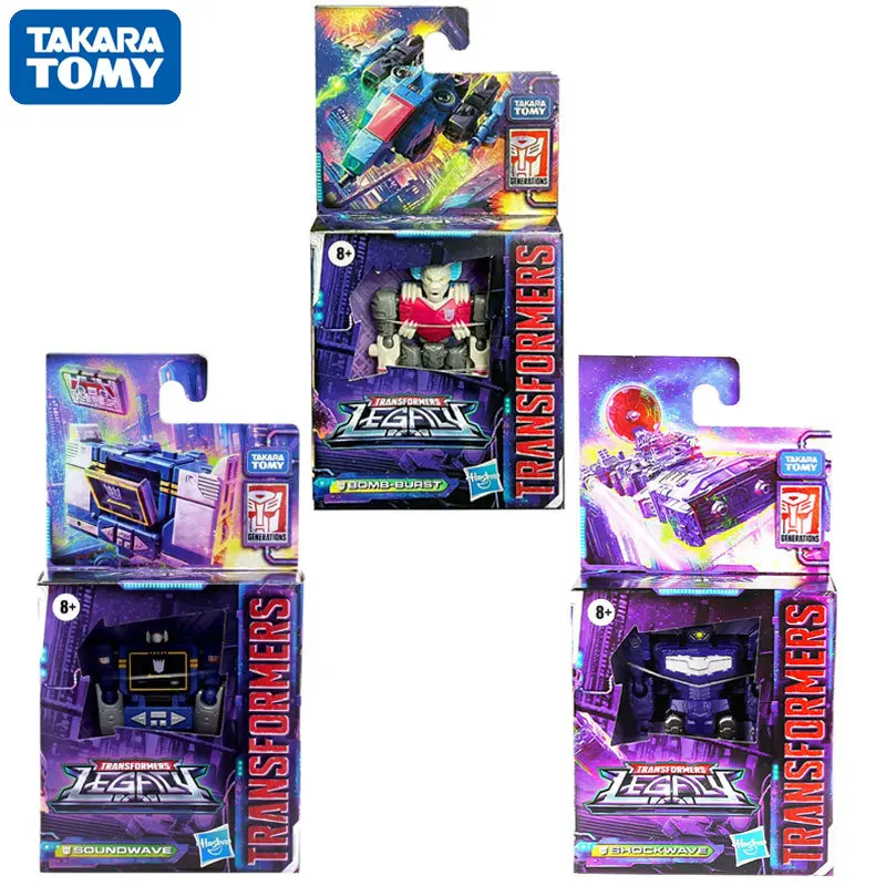 

TAKARA TOMY Transformers Legacy Soundwave Shockwave Decepticons Genuine Action Figure Model Collection Hobby Gifts Toys