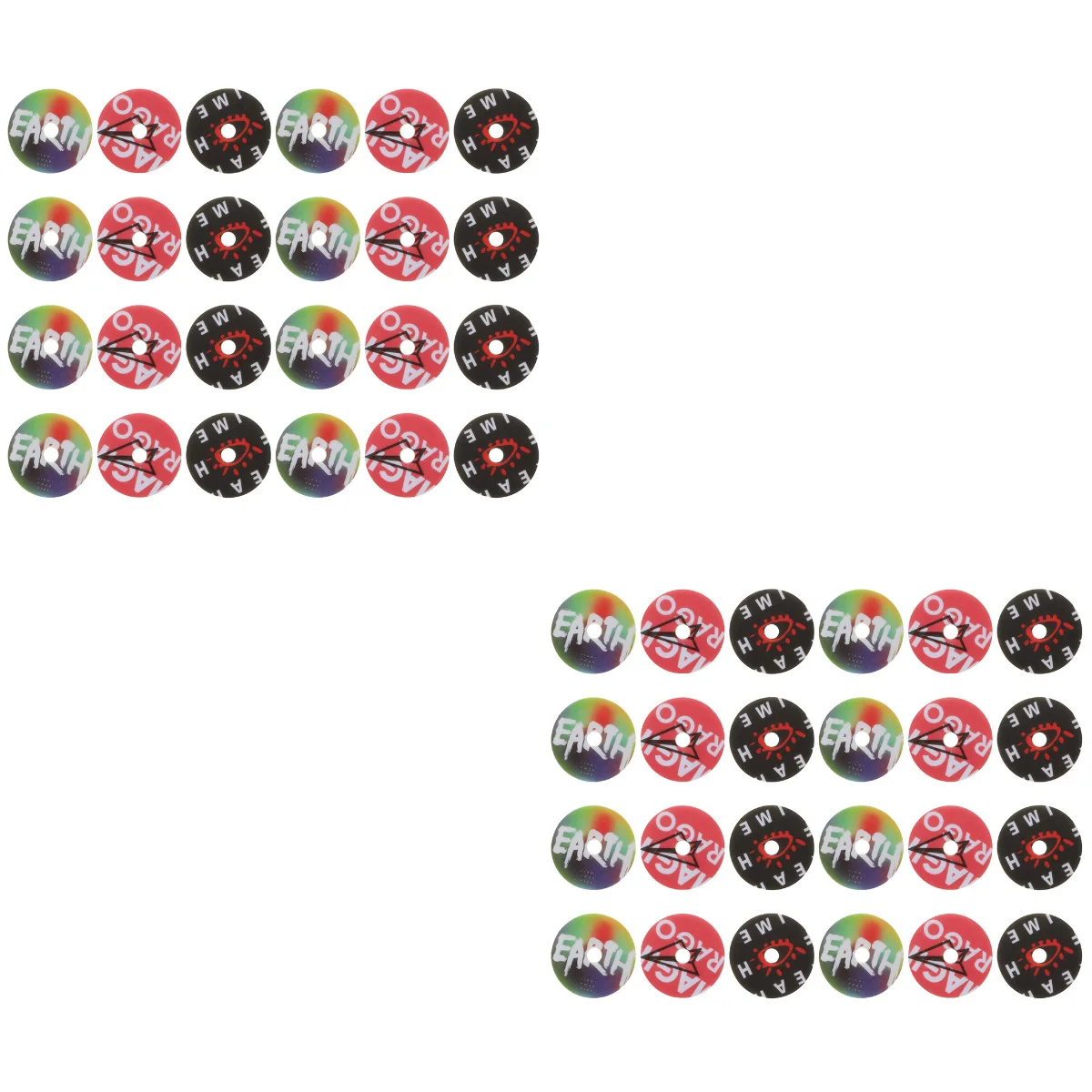 

48 Pcs Replace Aromatherapy Tablets Vent Clips Air Freshener Charm Holder Necklace Essential Oil Pad