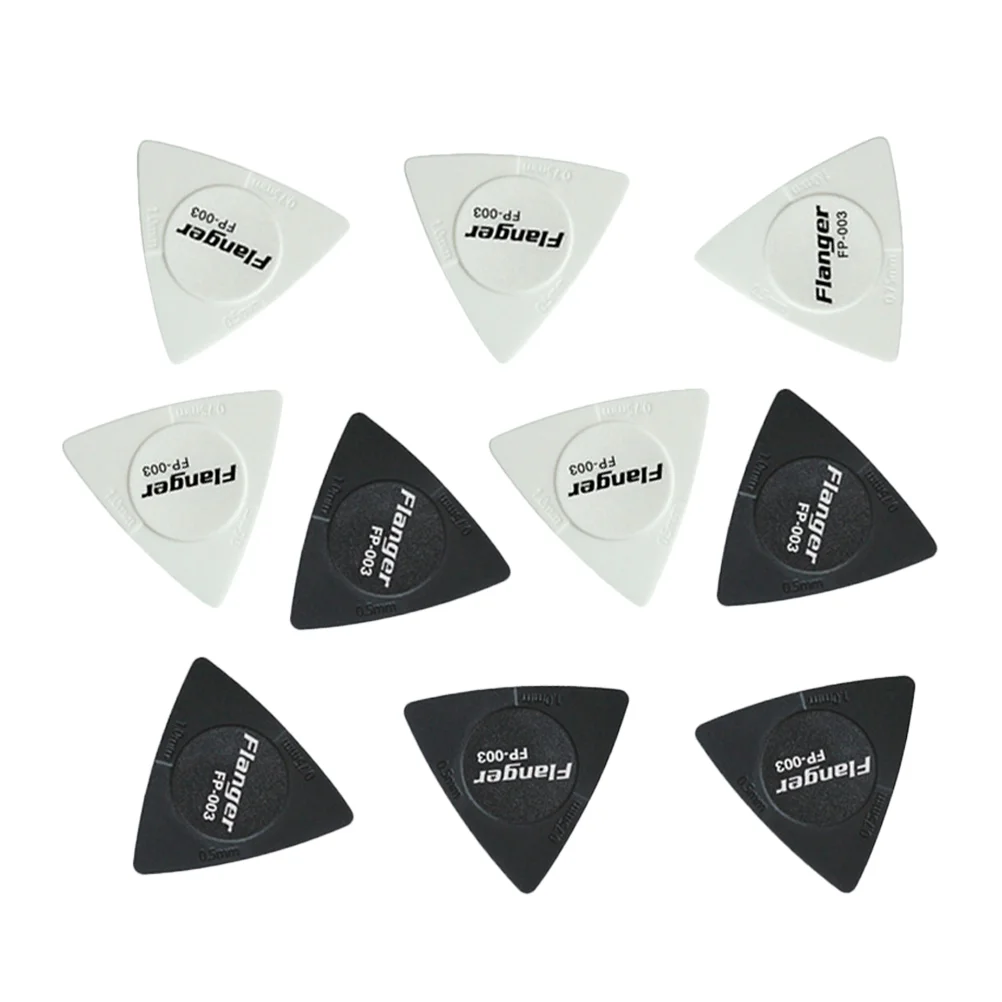 

10 PCS Guitar Straps Electric Guitar Strap Pick Holder White Guitar Picks Guitar Accessories Light Guitar Picks