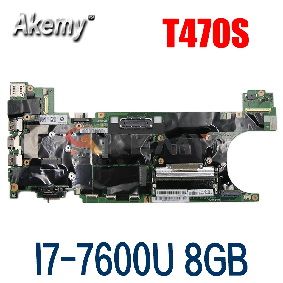 

Материнская плата для ноутбука LENOVO Thinkpad T470S I7-7600U 8GB SR33Z, материнская плата 01ER068
