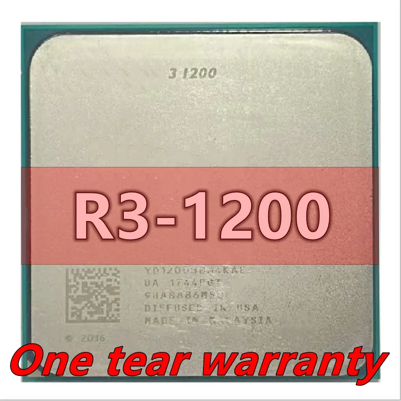 

Процессор для ПК Zen Gaming R3, 1200 дюйма, 3,1 ГГц, четырехъядерный, YD1200BBM4KAE, разъем AM4