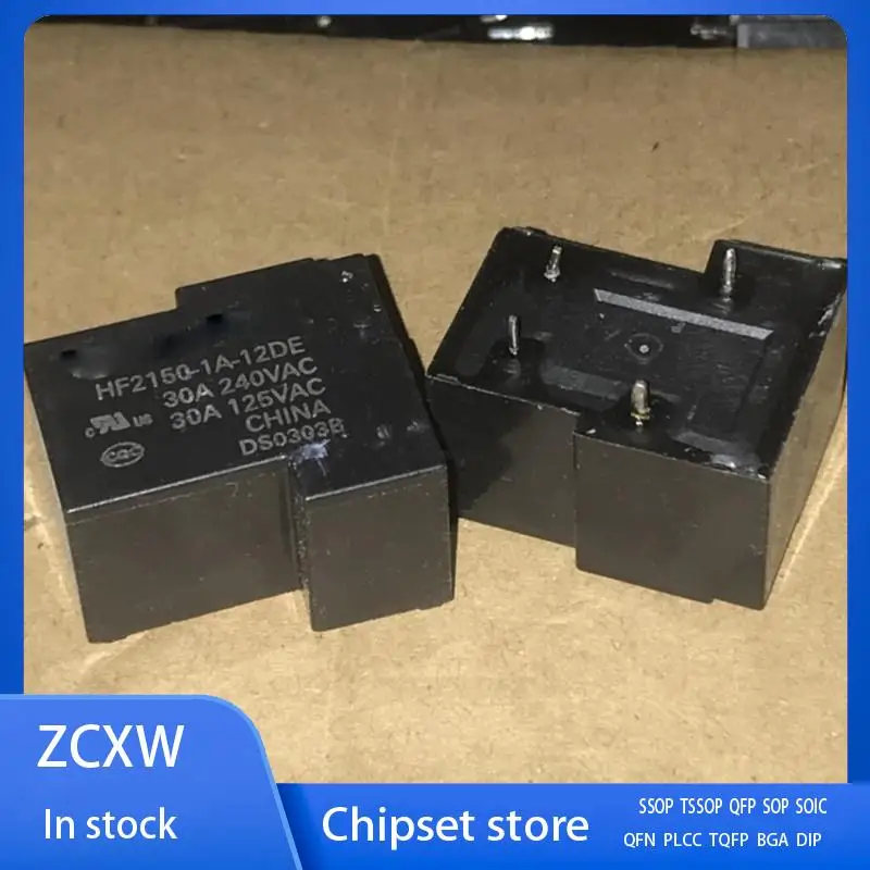 Новинка, 2 шт./партия, Φ 12V 30A, реле мощности, 4-контактное