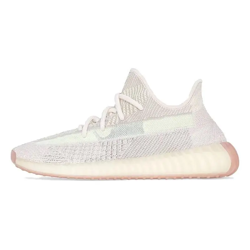 Неотражающие кроссовки Adidas Yeezy Boost 350 V2 Citrin FW3042