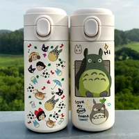 350 450ml totoro thermos stainless steel 304 anime theme thermos cup outdoor tools