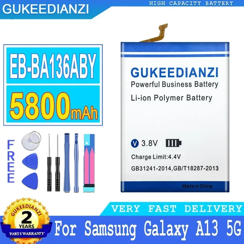 Сменный резервный аккумулятор для мобильного телефона большой емкости 5800 мАч