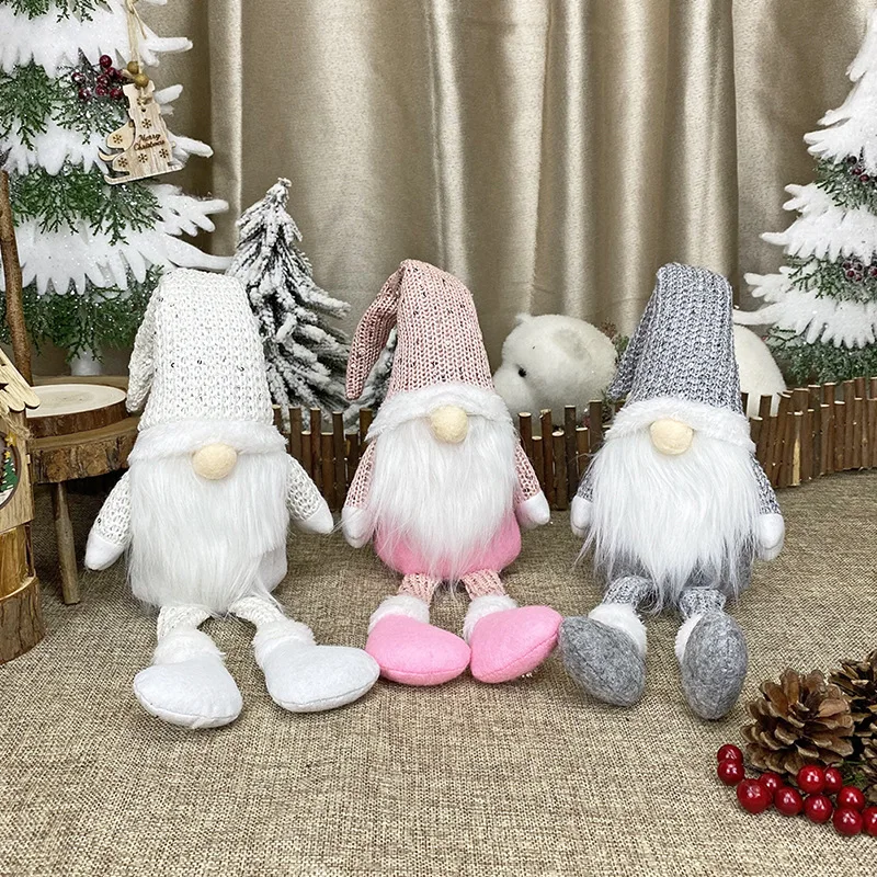 

Christmas tree decorations gift Kawaii Faceless Doll toys trending products cute stuff Anime figures Happy New Year 2023