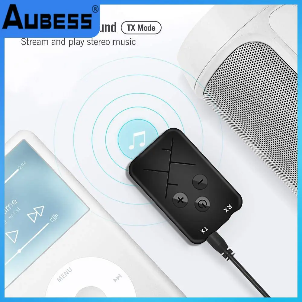 

Receiver Transmitter Built-in Battery Rca Car Adapter Aptx Wireless Aux Low Latency Audio Receiver Speakers