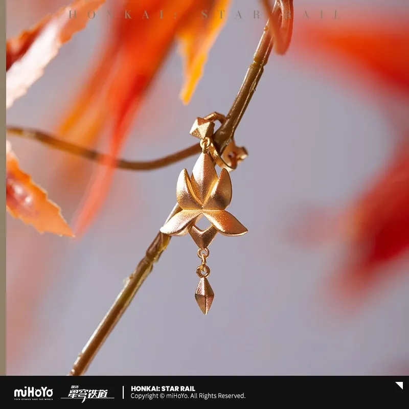 [Подлинная] игра Honkai Star Rail Dan Heng·lmbibitor Lunae серьги для косплея зажимы аксессуары с