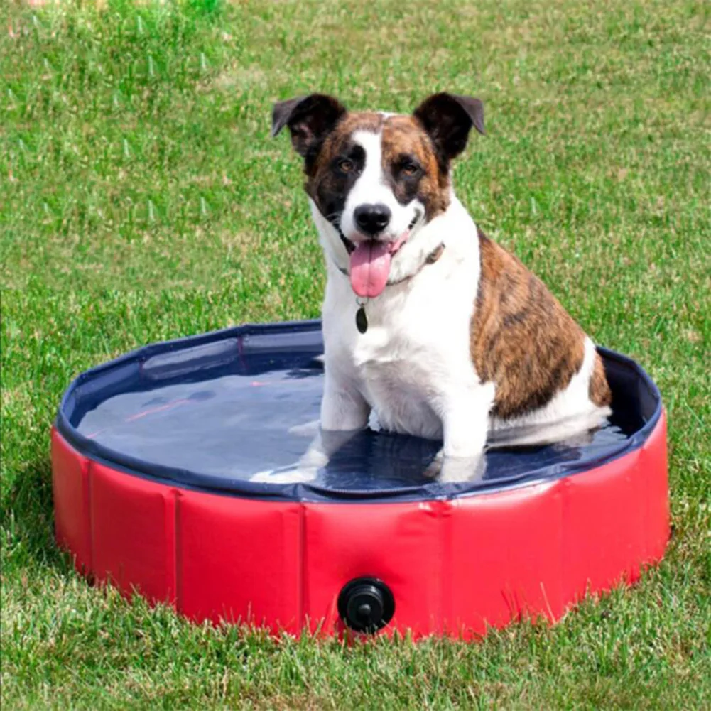 

Pet Bathtub Swimming Pool Multi-functional Practical Convenient Foldable Dogs Cats Wash Bathing Tub for Indoor Outdoor