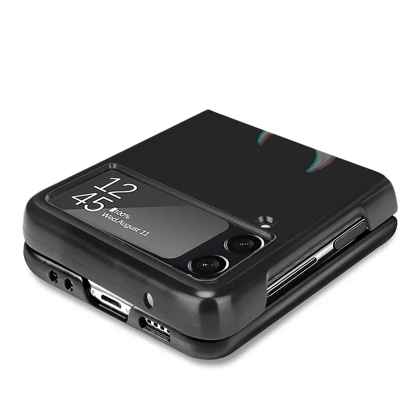 Роскошные женские чехлы Shyness в стиле аниме для Samsung ZFlip6 Z Flip3 Flip4 Flip5 мобильный
