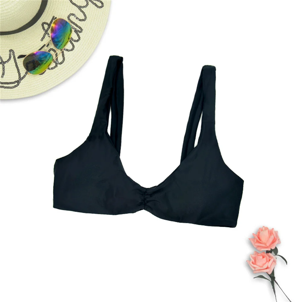 

Новинка 2022, бикини, топ, купальный костюм, Женская бразильская одежда для плавания с пуш-ап, топы для женщин, купальный костюм