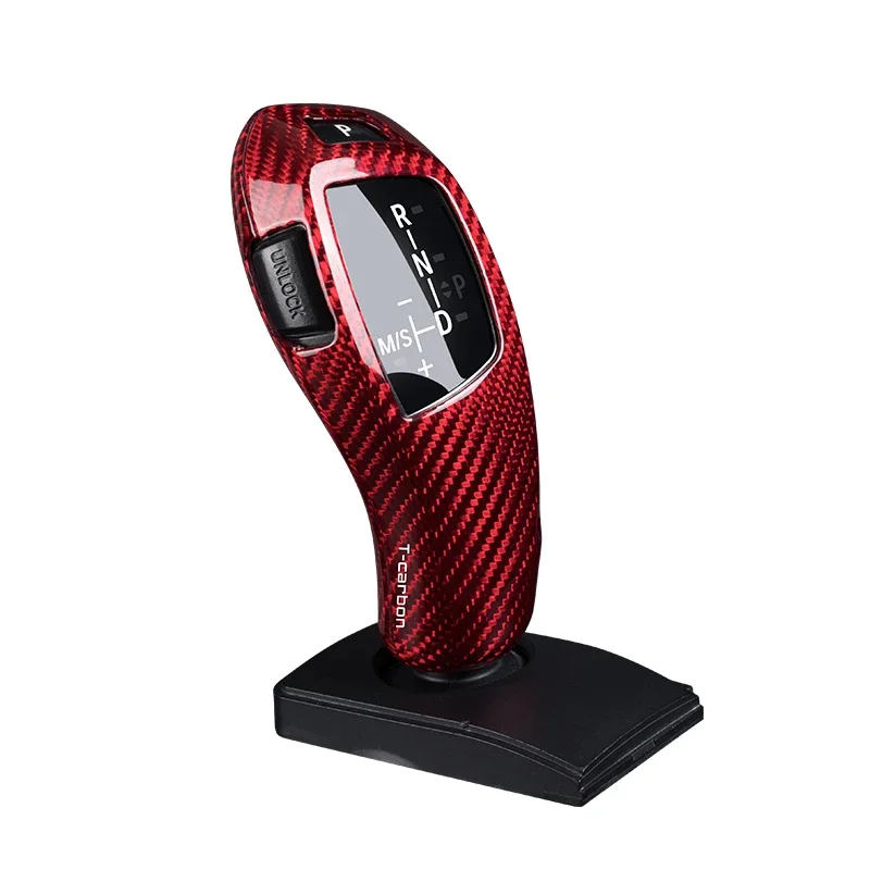 Рычаг переключения передач автомобиля из углеродного волокна внешний чехол для