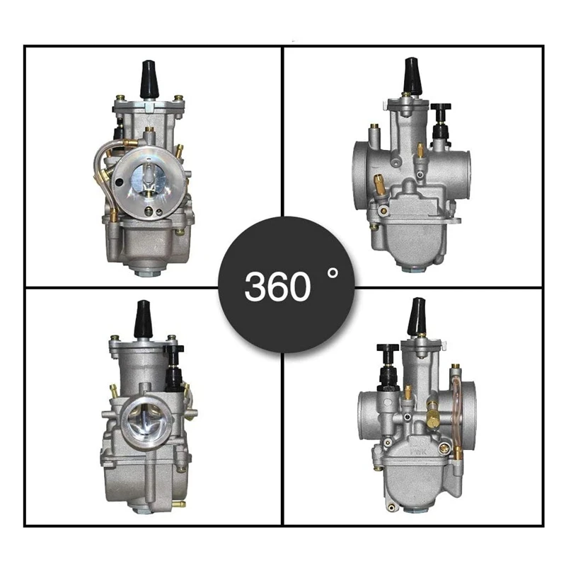 Универсальный карбюратор для мотоцикла PWK 21 мм 4T с Power Jet Yamaha Mikuni Koso ATV