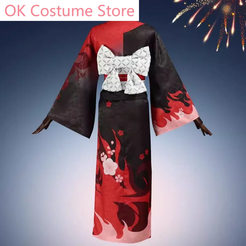 Кимоно Genshin Impact Hanyuuda chizulu женский косплей костюм искусственная игра униформа Hallowen