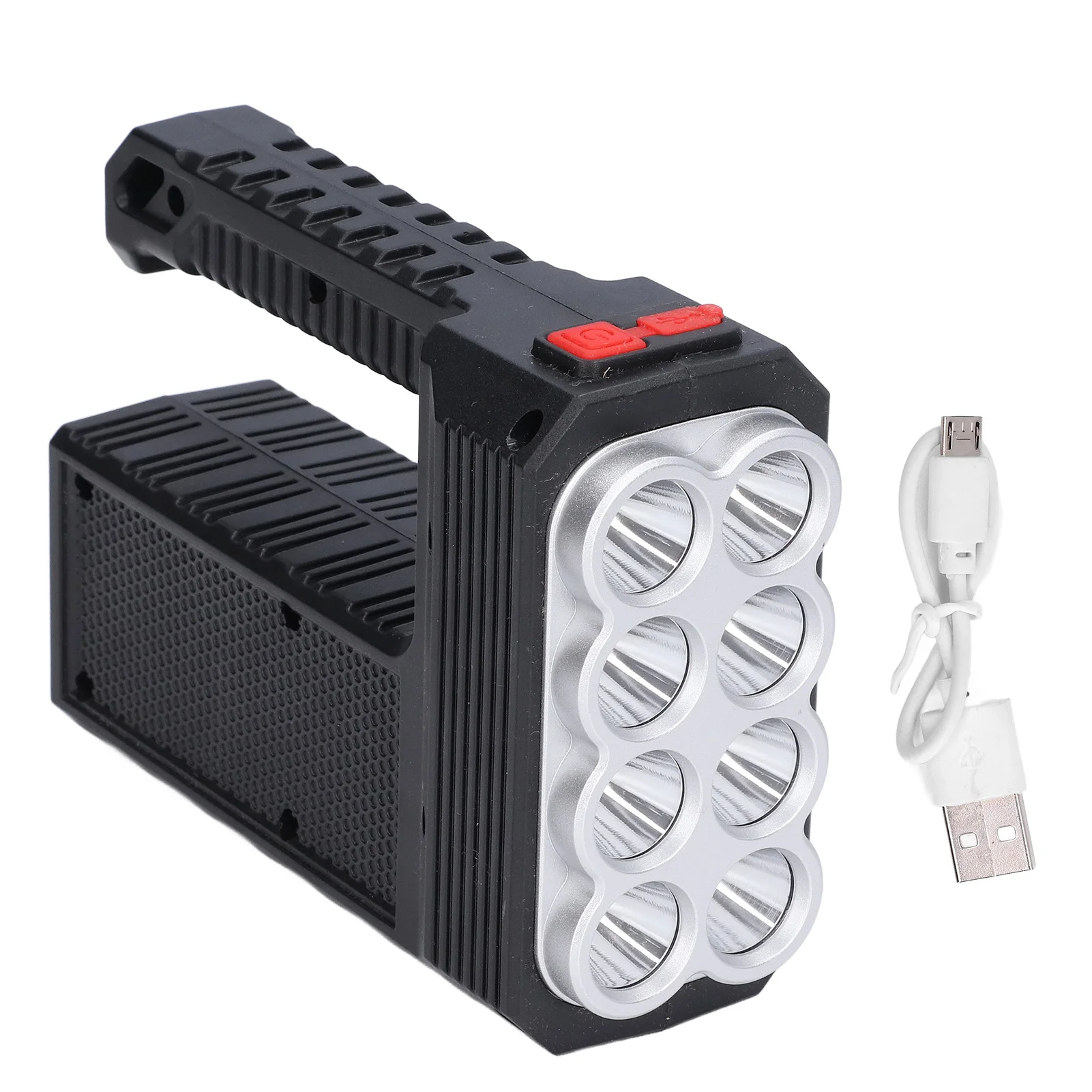 

LED Lantern Solar Portable Lamp LED Multifunction Super Bright Outdoor Adventure Camping Searchlight