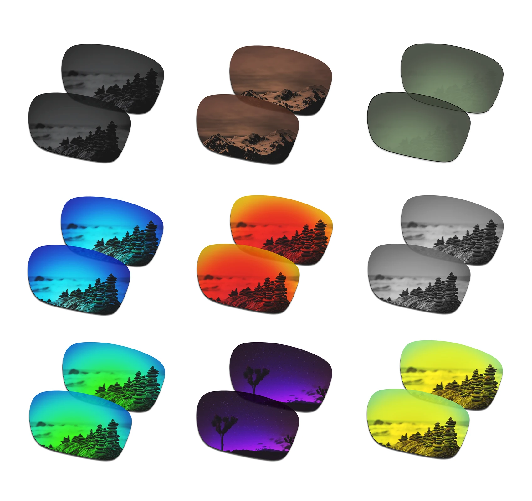 Сменные поляризационные линзы SmartVLT для RayBan RB4195-52 Liteforce