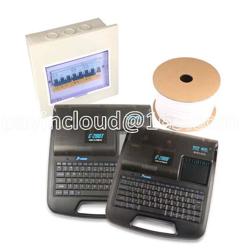

Wire Mark Machine C- 280e/280T Computer Cable Marker Coding Machine Heat Shrinkable Sleeve Tube Large Label Printer