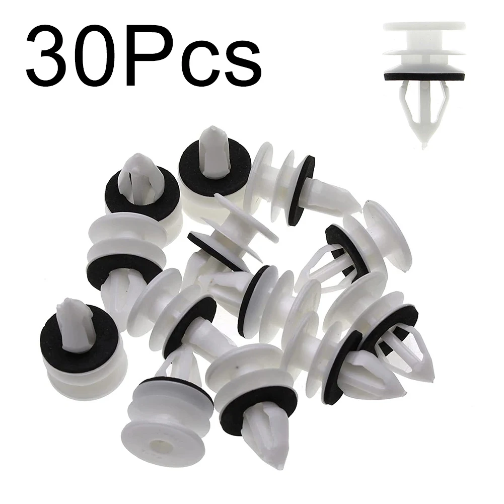 

30pcs Door Panel Clips Sealer Trim Retainer 11519031 For-GMC Envoy ForHummer H3 Car Windshield Trim Retaining Clip Auto Parts