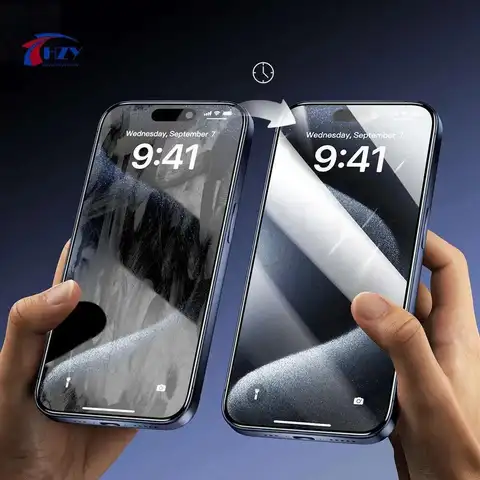 HZY плоттер, интеллектуальный станок для резки, гидрогелевая пленка HD, матовая защита конфиденциальности для ЖК-экрана телефона, интеллектуальная пленка без стекла