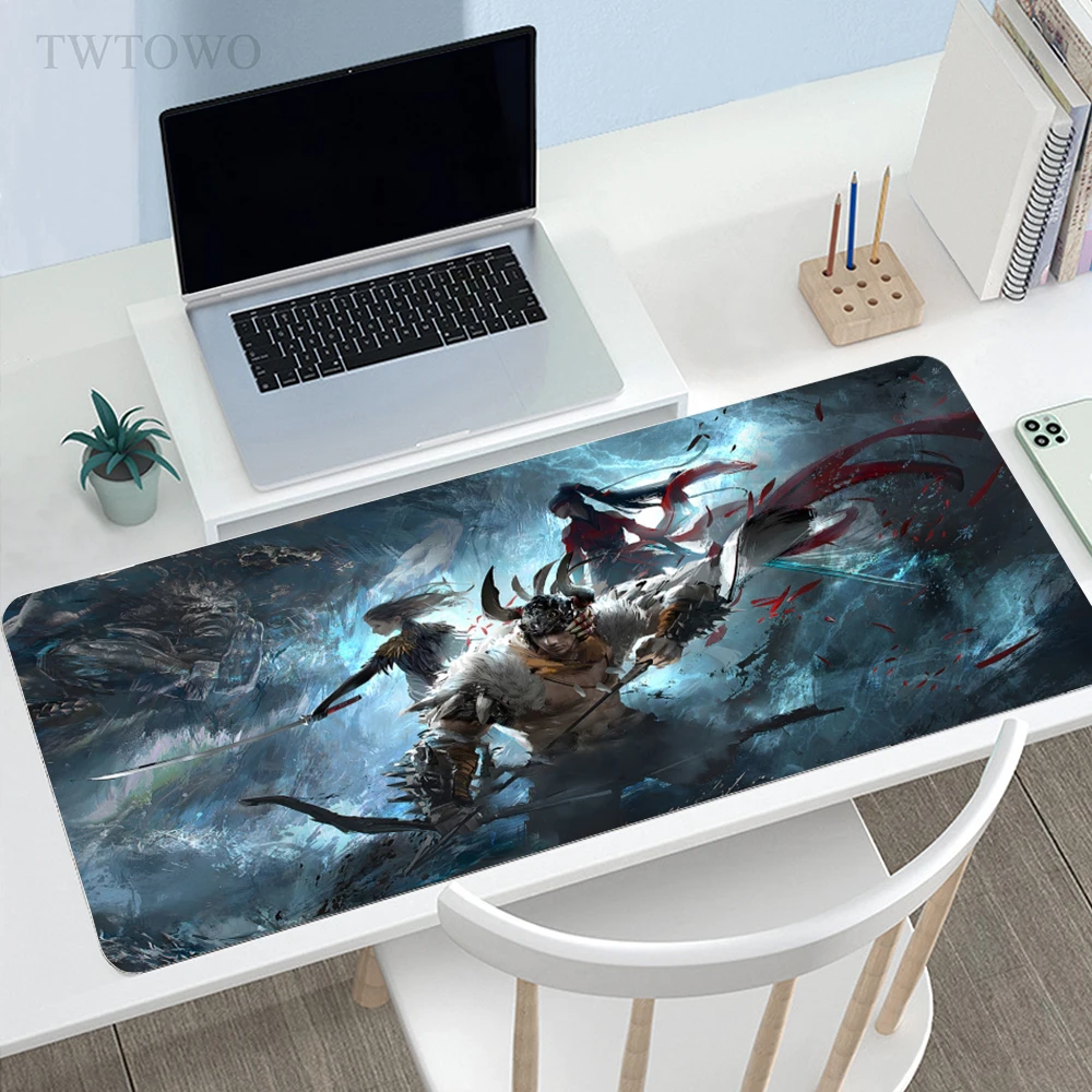 

Naraka Mousepad Computer XXL Home Desk Mats Mouse Mat MousePads Anti-slip Soft Carpet Natural Rubber Office Table Mat Mouse Mat