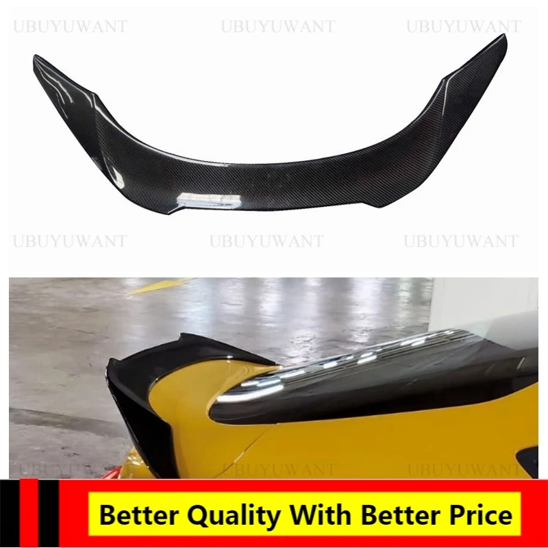 

Высококачественная Задняя Крышка багажника из углеродного волокна для Toyota Supra 2019-2020, автомобильный Стайлинг