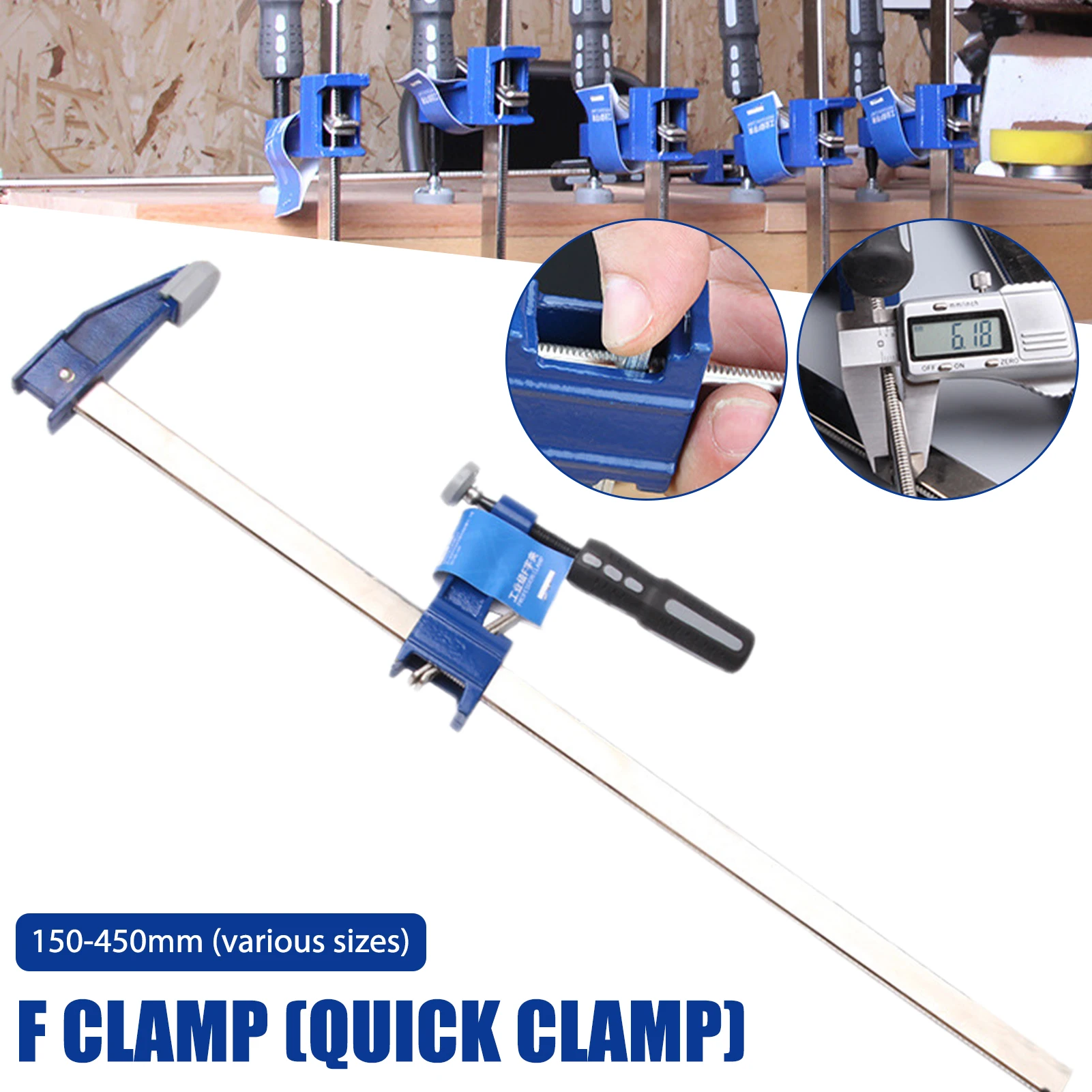 

Stone Clip 6-18inches Utility Clamp For Carpenters Woodworking струбцина столярная струбцина Serre Joint зажим столярный Clamp