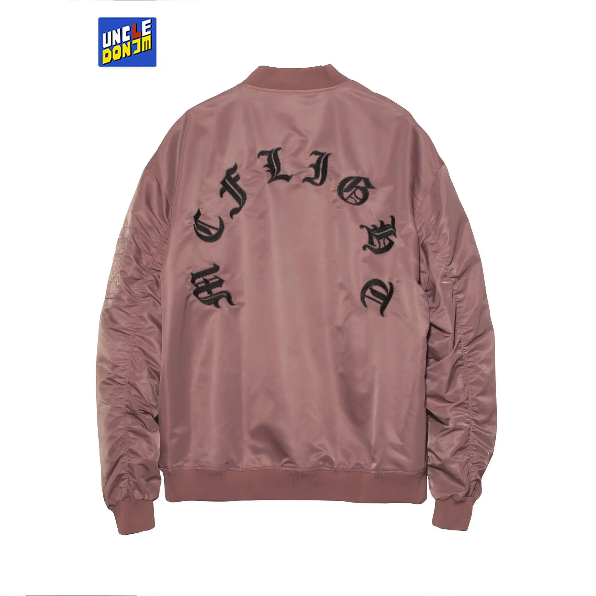 

Уличная Готическая куртка UNCLEDONJM, куртка-бомбер с вышивкой, пальто в стиле хип-хоп, модная теходежда, уличные куртки, верхняя одежда