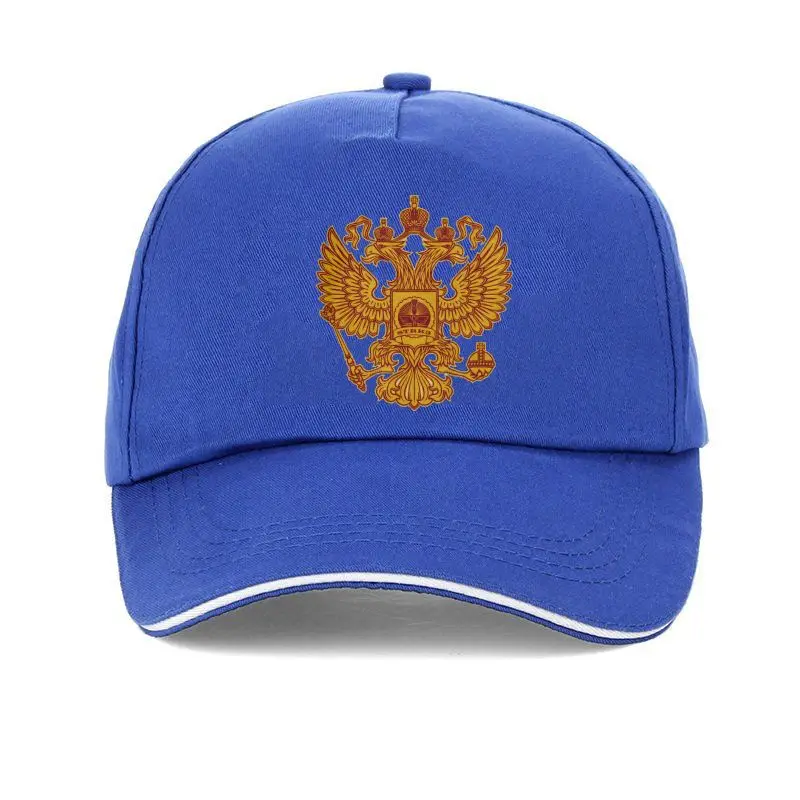

Gorra de béisbol con estampado para hombre y mujer, gorro de béisbol de algodón con escudo ruso, 2020