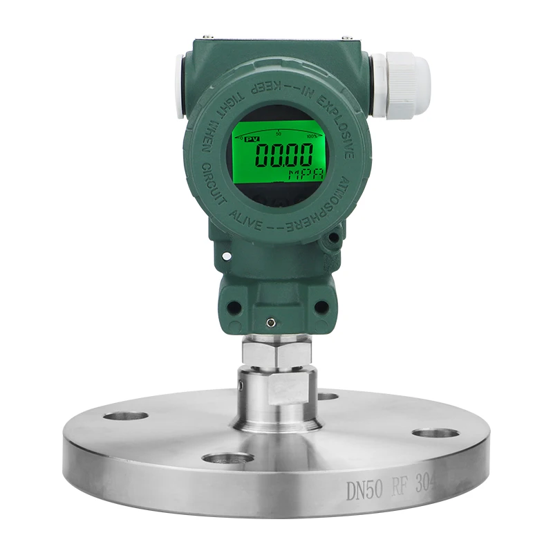 

CL150 flanged connection digital display explosion-proof pressure transmitter made in China