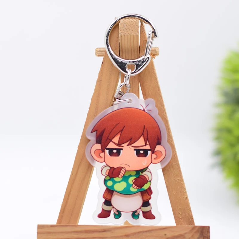 Лидер продаж брелок для ключей в стиле аниме милые аксессуары