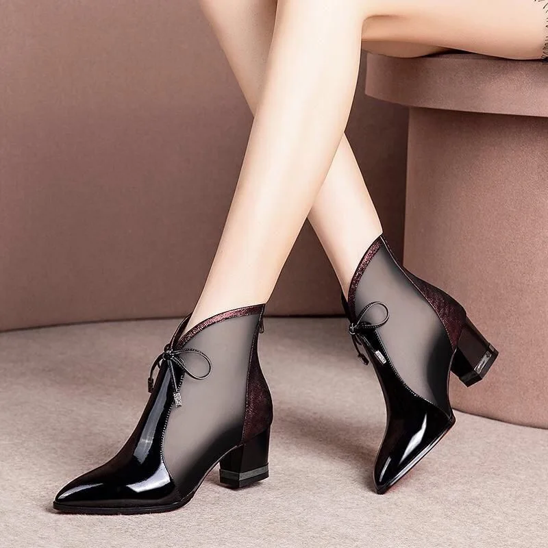 

Women's high-heeled shoes, luxury sexy sandals, breathable summer shoes, black, new in 2023