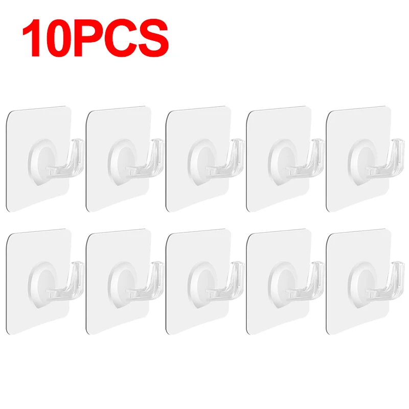 

Прозрачные самоклеящиеся крючки для стен