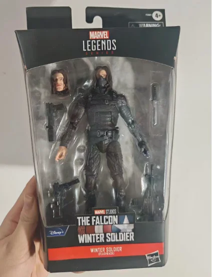Фото Оригинальная коллекционная фигурка Hasbro MARVEL LEGENDS Winter Soldier, модель аниме-персонажа, подарок, игрушка №5
