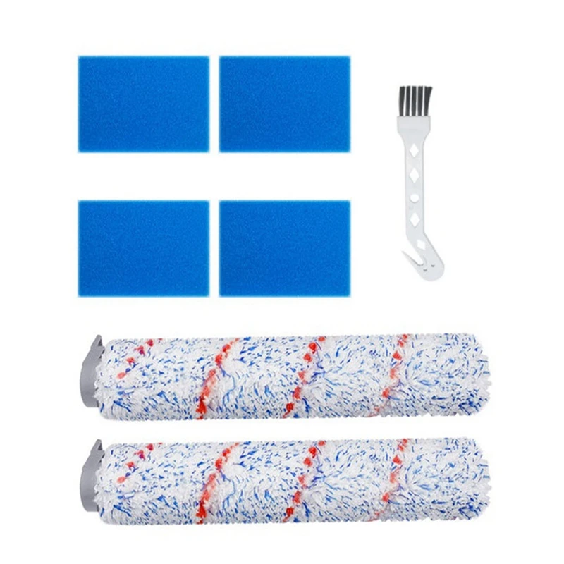 

For Tineco HF10E-01 Leifheit Cordless Wet Dry Vacuum Cleaner Replacement Spare Parts Roller Brush Hepa Filter Sponge