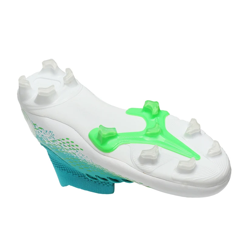 Men Breathable Soccer Shoes Cleats Kids High Ankle Football Boots TF/FG Professional Sports Shoes Big Size 48 Athletic Sneakers