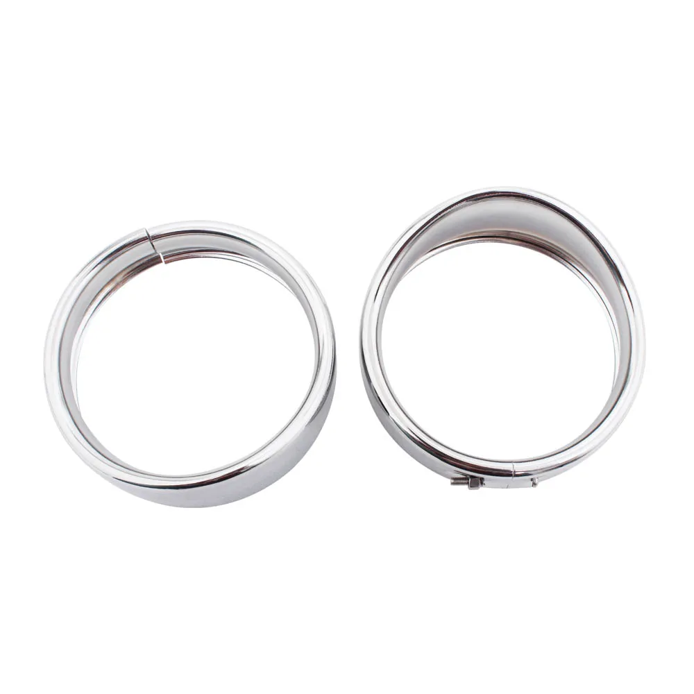 

Дополнительная противотуманная фара для мотоцикла 4,5 дюйма, обшивка кольцевой ободка, козырек для Harley Davidson Road King Street Electra Glide