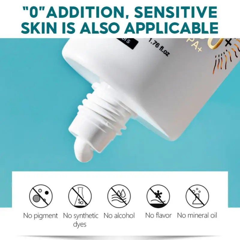 

Protective Cream Isolation Ultraviolet Rays Refreshing Non-Greasy Sunscreen Spf50 Gel Isolation Lotion Sunblock Anti Sun Facial