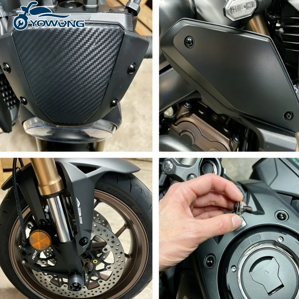 Фото Для Yamaha TDR250 TDR125 WR125X WR125R WR250X WR250R WR200 YZ125 YZ250 аксессуары для мотоциклов полный комплект болтов обтекателя винты гайки №3
