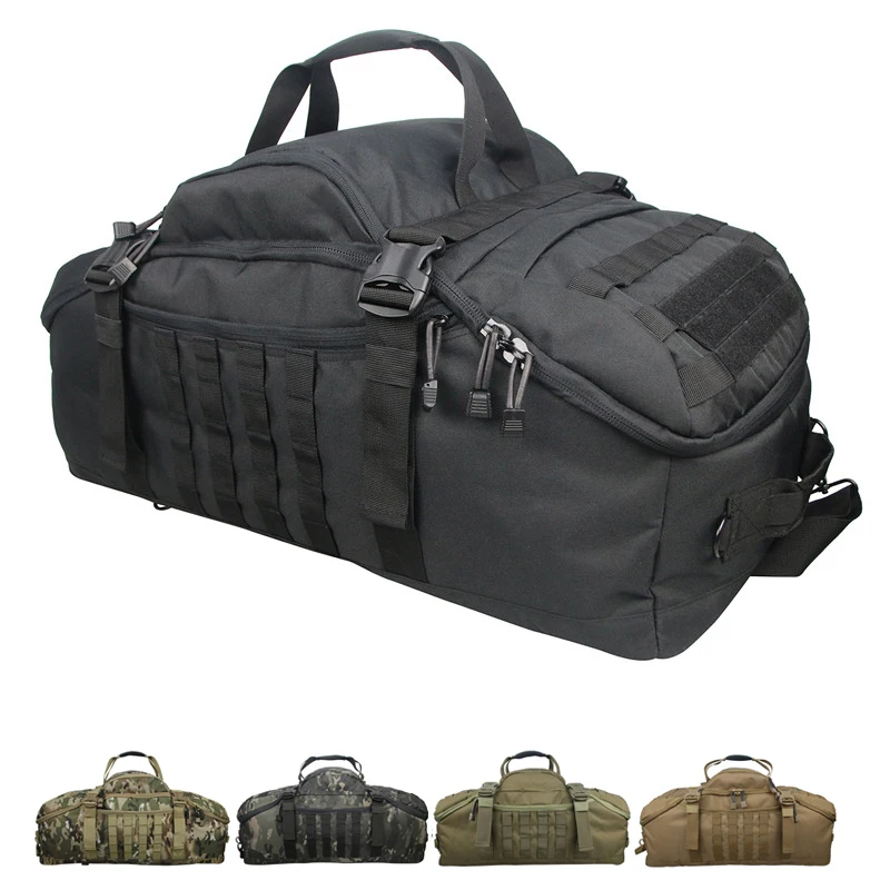 40L 60L 80L Travel Duffel Bag Military Tactical Backpack with Adjustable Strap Weekender Bag for Men Women Waterproof Gym Bags
