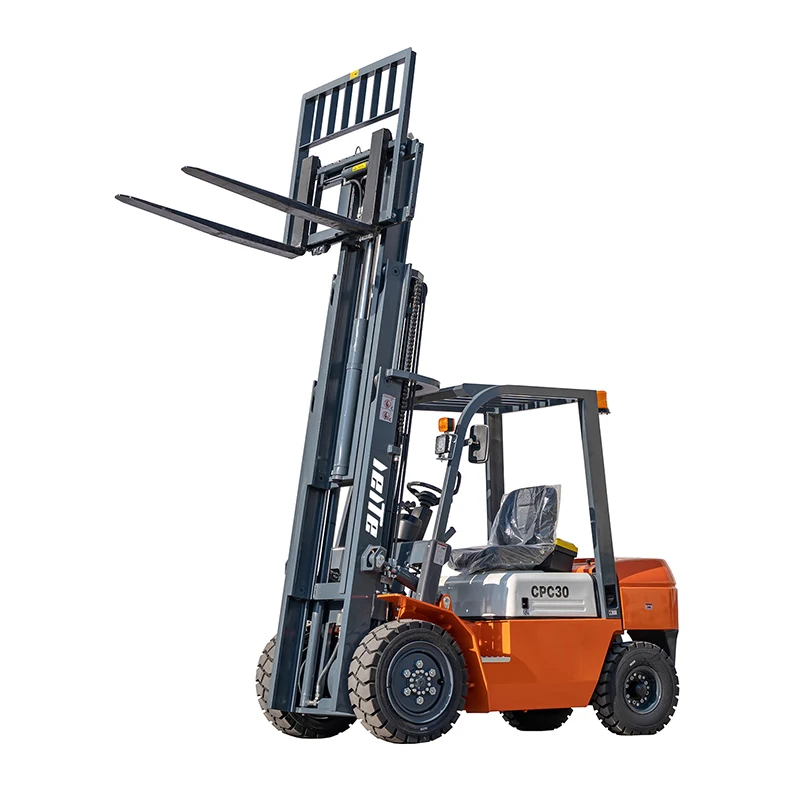 Chinese Hydraulic All Terrain Rough Terrain Natural Gas New Energy Forklift Truck CPC Forklifts 2t 3 Ton 5 Ton Diesel Forklift